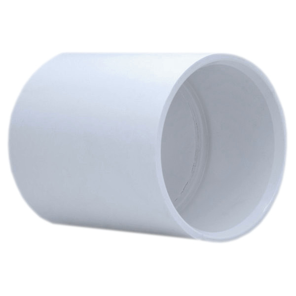 21.5mm - 3/4 inch White Solvent Weld Waste Coupler