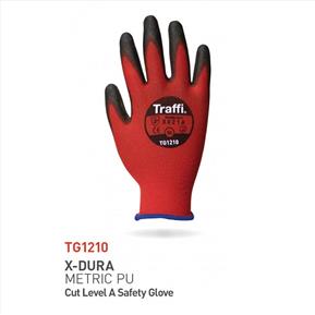 TG1210 Red Traffi Glove Size 8