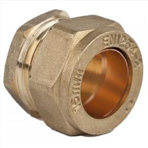 8mm Brass Compression Stop End