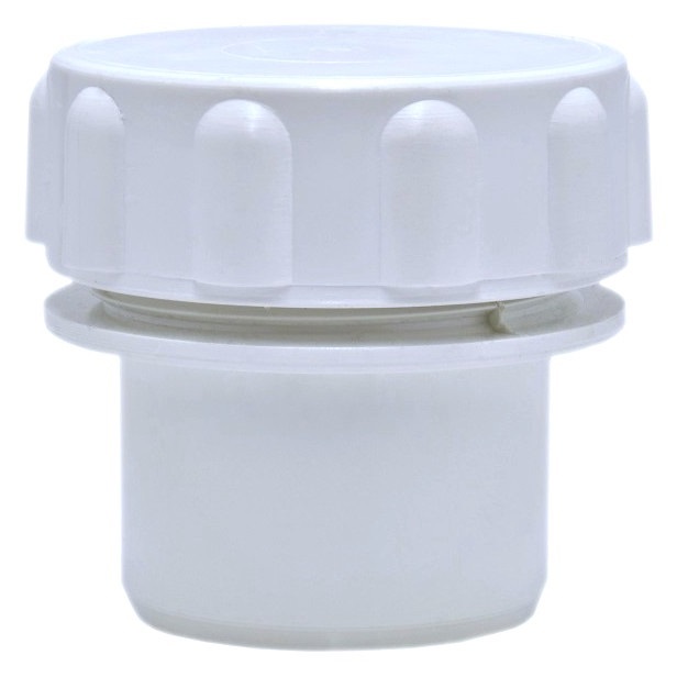 32mm - 1.25 inch White Solvent Weld Waste Access Cap