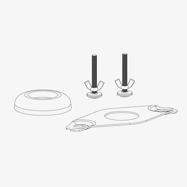 cranked close coupling kit schematic